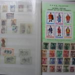 Briefmarken Posten Europa und Übersee in 18 Alben