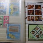 Briefmarken Posten Europa und Übersee in 18 Alben