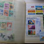 Briefmarken Posten Europa und Übersee in 18 Alben