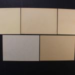 Sowjetische Zone, MiNr. P 3 a-e, ungebraucht