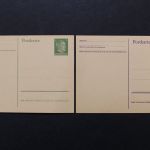 Ostland, MiNr. P 1 + P 2, ungebraucht