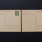 Ukraine, MiNr. P 1 und P 2, ungebraucht