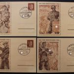 Ukraine, MiNr. P 3/01-04, ungebraucht