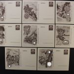 Lothringen, MiNr. P 4/01-08, ungebraucht