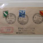 Briefmarken Deutschland-Posten im großen Umzugskarton, Karton 4