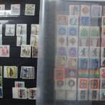 Briefmarken Deutschland-Posten im großen Umzugskarton, Karton 8