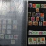 Briefmarken Deutschland-Posten im großen Umzugskarton, Karton 8