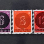 Holzhausen A I-III, 6+8 Pf postfrisch, 12 Pf ungebraucht