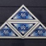 Böhmen & Mähren, MiNr. 52, vierer Kehrdruckpaar, ungebraucht