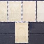 Saarland, MiNr. 267-271, postfrisch, BPP Signatur