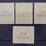 Port Gdansk, MiNr. 15-18, postfrisch