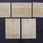 Danzig, MiNr. 231-235, Neugummi