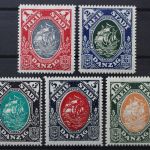 Danzig, MiNr. 58-62, postfrisch