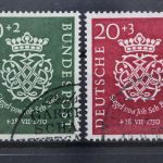 Deutschland (BRD), MiNr. 121-122, gestempelt, BPP Signatur