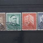 Deutschland (BRD), MiNr. 173-176, gestempelt, BPP Signatur