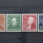 Deutschland (BRD), MiNr. 156-159, postfrisch, BPP Signatur