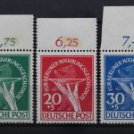 Berlin, MiNr. 68-70 Oberrand, postfrisch, BPP Signatur