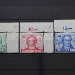 Berlin, MiNr. 61-63, Ecke rechts oben, postfrisch, BPP Signatur