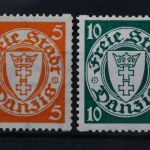 Danzig, MiNr. 193-194 D, ungebraucht