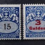 Danzig Portomarken, MiNr. 38-39, postfrisch, BPP Signatur