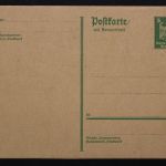 Deutsches Reich, MiNr. P 166, ungebraucht