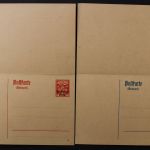 Deutsches Reich, MiNr. P 130 + 131, ungebraucht