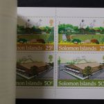 Salomoninseln, MiNr. 537, 538 und 544 im Markenheftchen, postfrisch