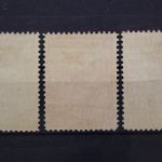 Bulgarien, MiNr. 249-251, Falz