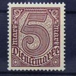 DR Dienst, MiNr. 33 b, postfrisch, geprüft Infla