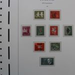 Saarland 1947-1959, Sammlung auf guten Vordruckblättern