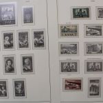 Saarland 1947-1959, Sammlung auf guten Vordruckblättern