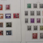 Saarland 1947-1959, Sammlung auf guten Vordruckblättern