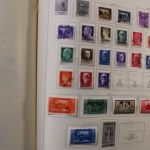 Europa, uraltes Schaubek Vordruckalbum mit Schwerpunkt Italien