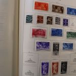 Europa, uraltes Schaubek Vordruckalbum mit Schwerpunkt Italien