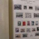 Europa, uraltes Schaubek Vordruckalbum mit Schwerpunkt Italien