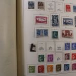 Europa, uraltes Schaubek Vordruckalbum mit Schwerpunkt Italien