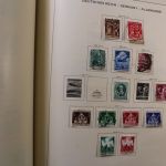 Europa, uraltes Schaubek Vordruckalbum mit Schwerpunkt Italien