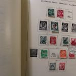 Europa, uraltes Schaubek Vordruckalbum mit Schwerpunkt Italien