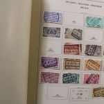 Europa, uraltes Schaubek Vordruckalbum mit Schwerpunkt Italien