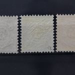 Württemberg, MiNr. 55, 56 + 57, postfrisch