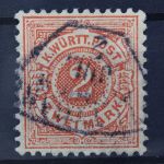 Württemberg, MiNr. 52, gestempelt, BPP Signatur