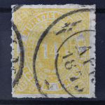 Württemberg, MiNr. 41, gestempelt, BPP Signatur