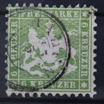 Württemberg, MiNr. 23 a, gestempelt, BPP Signatur