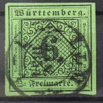 Württemberg, MiNr. 3 a, gestempelt, BPP Signatur