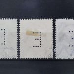 Bayern Dienstmarken, MiNr. 13-15, gestempelt, geprüft Infla