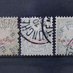 Bayern Portomarken, MiNr. 4-6, gestempelt, BPP Signatur