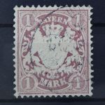 Bayern, MiNr. 43, gestempelt, BPP Signatur