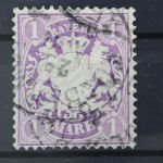 Bayern, MiNr. 31, gestempelt