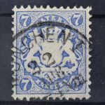 Bayern, MiNr. 25 Y, gestempelt