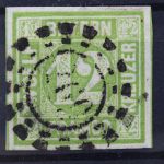 Bayern, MiNr. 12, gestempelt, BPP Signatur